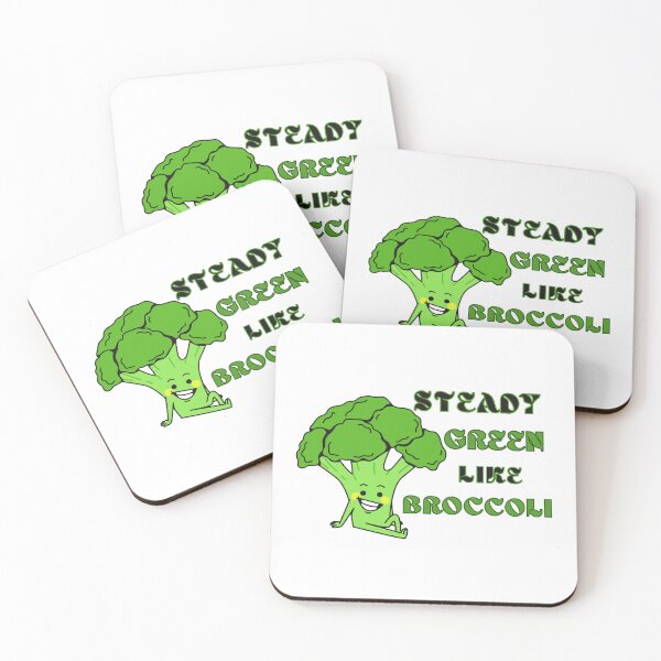 Item preview, STEADY GREEN LIKE BROCCOLI designed and sold by ParodyPixels ⭐⭐⭐⭐⭐(11k+).