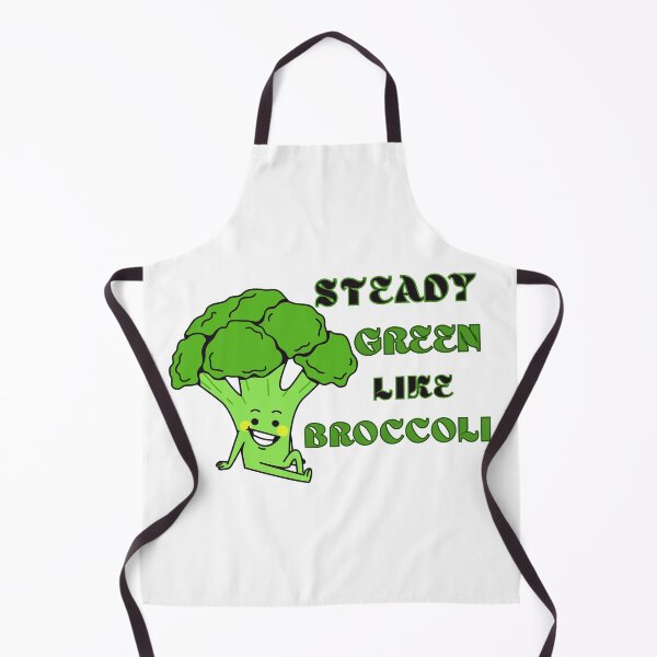 Item preview, STEADY GREEN LIKE BROCCOLI designed and sold by ParodyPixels ⭐⭐⭐⭐⭐(11k+).