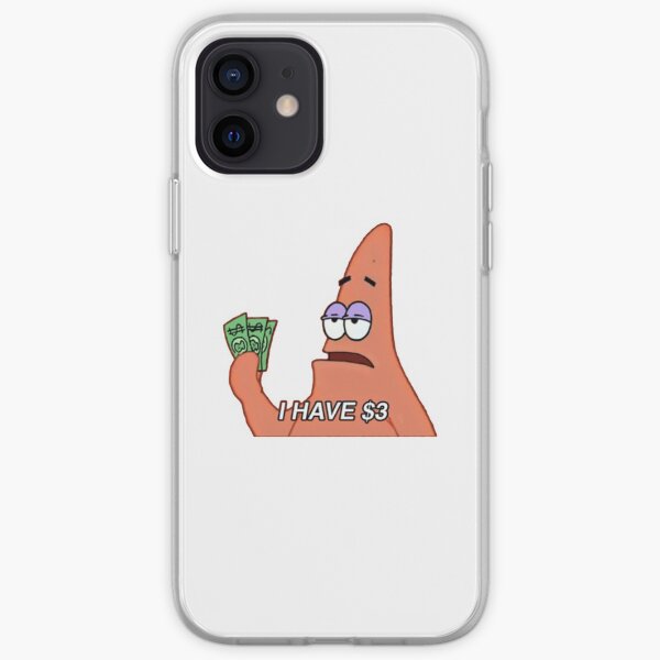 patrick star meme Funda blanda para iPhone