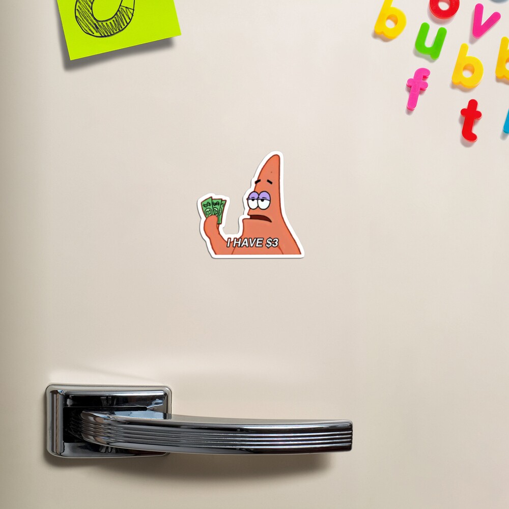 patrick star meme Magnet