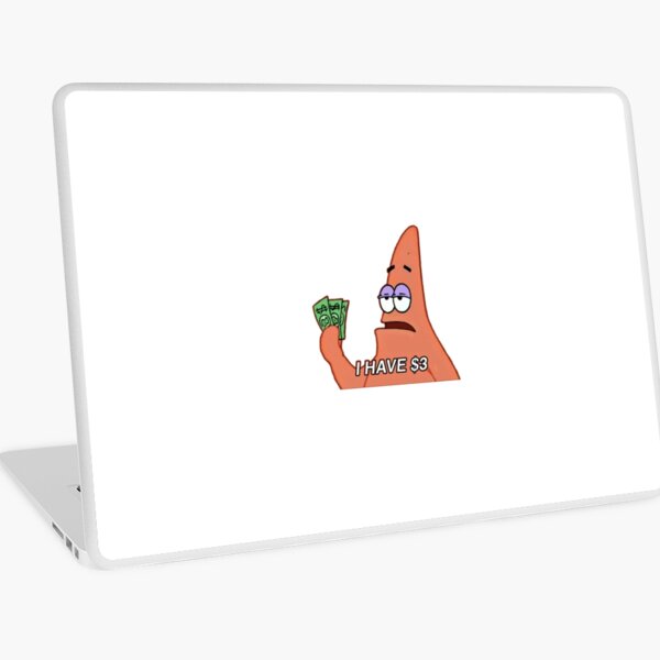 Patrick Star Meme Laptop Folie