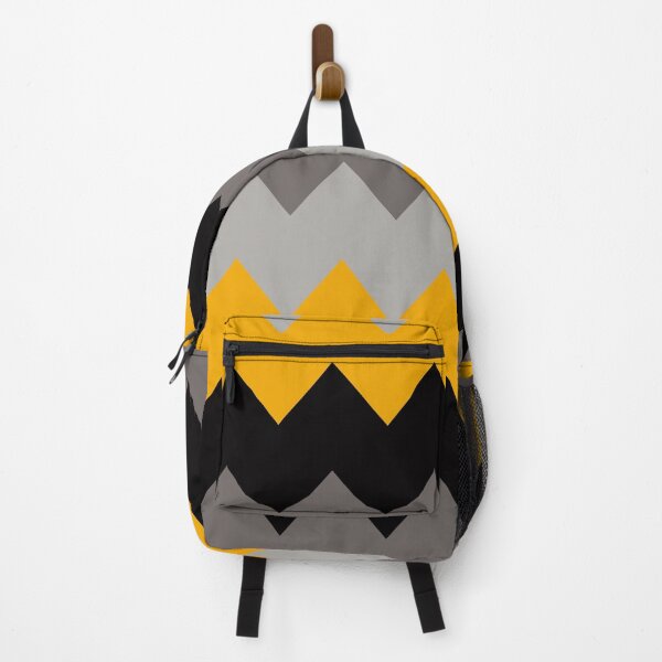 Item preview, Angular wave pattern, cute Yellow black geometrical pattern palette designed and sold by RiciPaneto.
