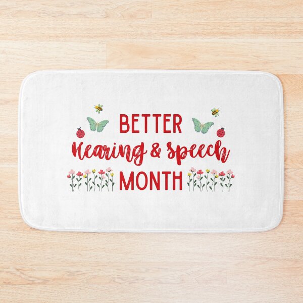 Item preview, May is Better Hearing & Speech (Language) Month designed and sold by Hear4theEars.