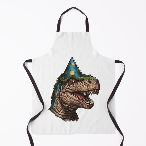 Item preview, Party Dinosaur Dino Head with Birthday Hat designed and sold by PatternBestFan.