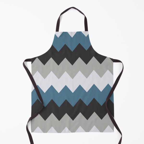 Item preview, Angular wave pattern, cute blue black geometrical pattern palette designed and sold by RiciPaneto.