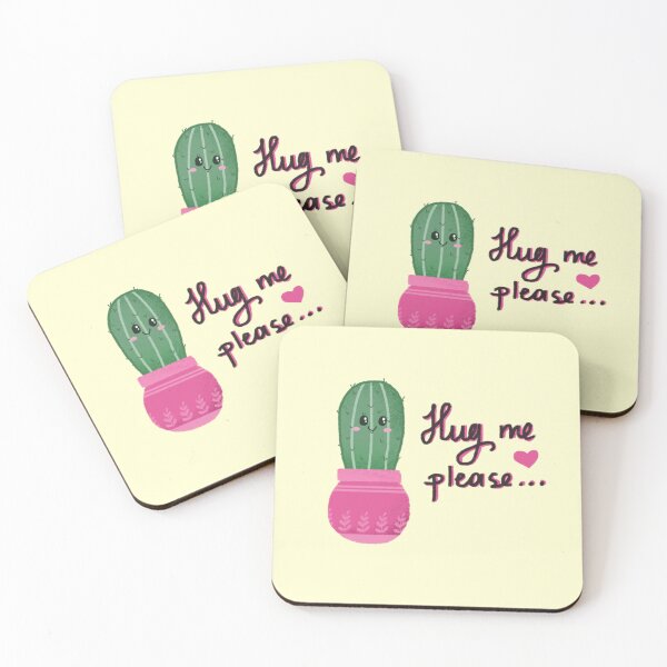 Item preview, Hug me please prickly cacti designed and sold by pinkyfish1010.
