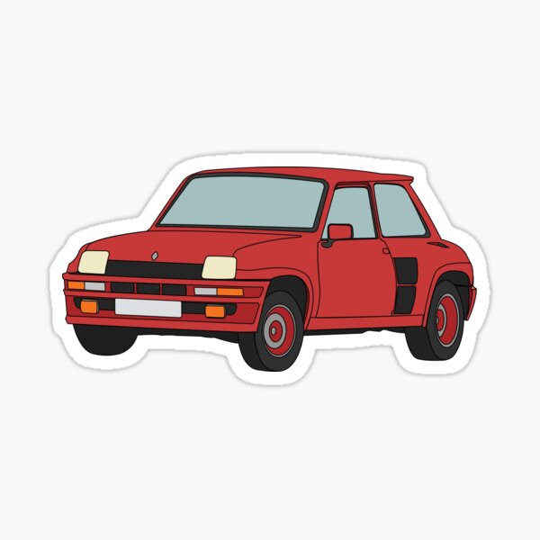 Renault 5 Turbo Sticker