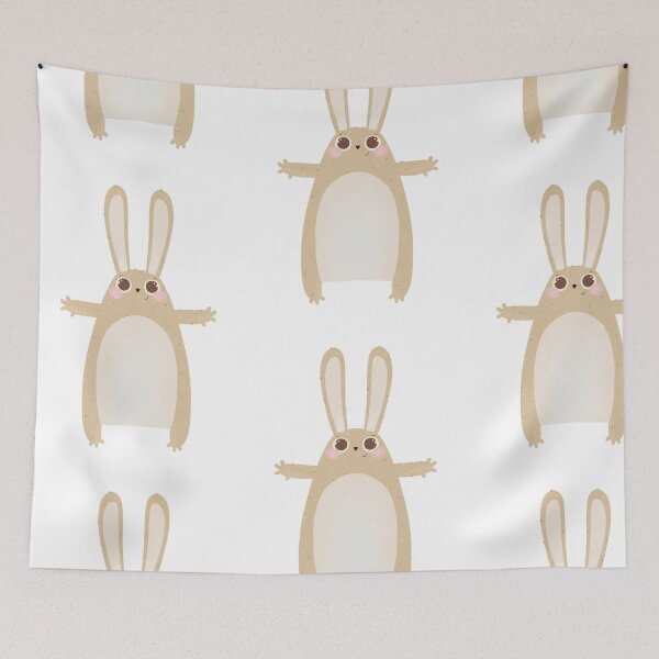 Item preview, Sweet Cute Easter Rabbit  designed and sold by Martyna Kamieńska.