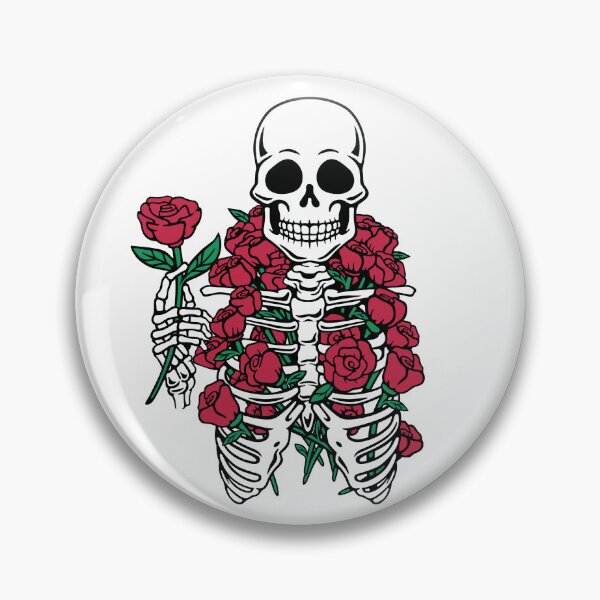 Item preview, Romantic Rose Skeleton White by Tobe Fonseca designed and sold by Tobe Fonseca®.