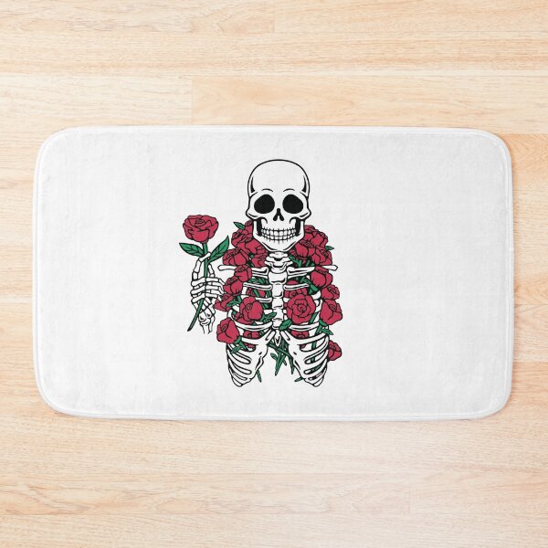 Item preview, Romantic Rose Skeleton White by Tobe Fonseca designed and sold by Tobe Fonseca®.