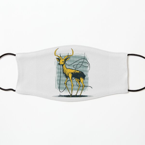 Yellow Deer Kids Mask