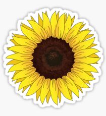 Sonnenblume Sticker