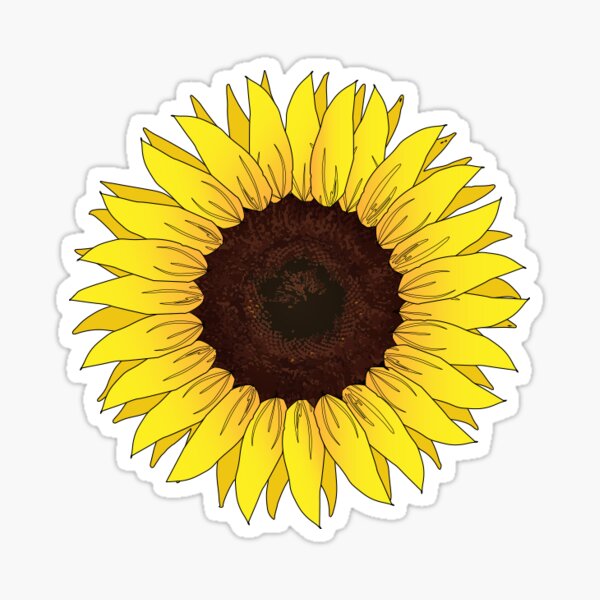 Sunflower Stickers | Redbubble