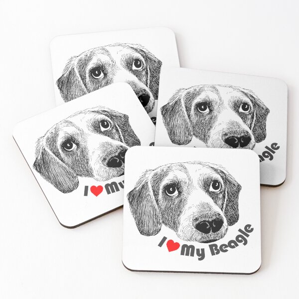 Item preview, Beagle art designed and sold by suerussoart.