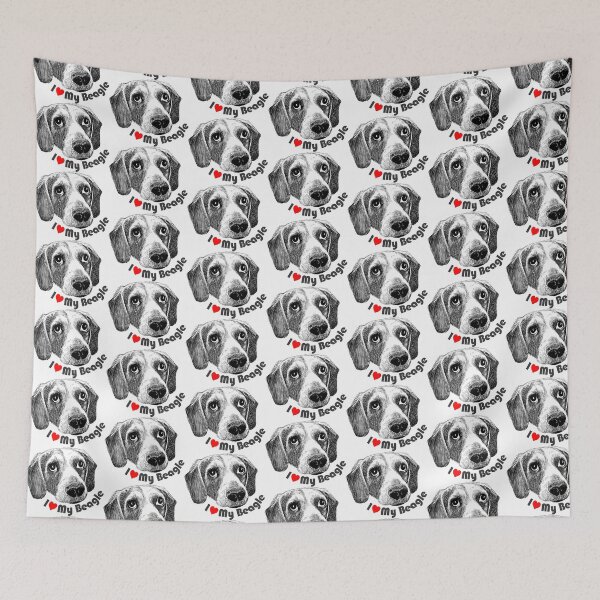 Item preview, Beagle art designed and sold by suerussoart.