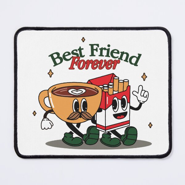 Item preview, Cofe & Smoky - Best Friend Forever designed and sold by HichamMissiame.