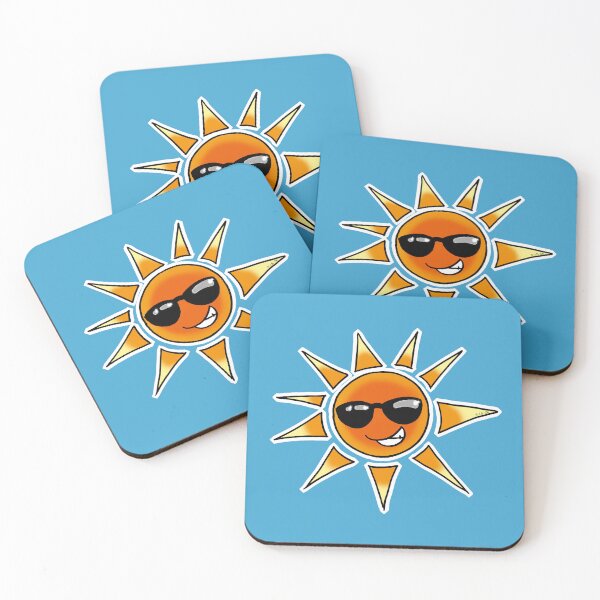 Item preview, hot orange sun designed and sold by CuteCartoon.