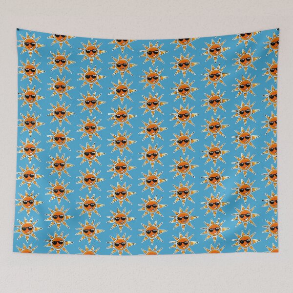 Item preview, hot orange sun designed and sold by CuteCartoon.