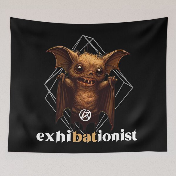 Item preview, Exhibationist, exhibitionist bat designed and sold by themoniae.