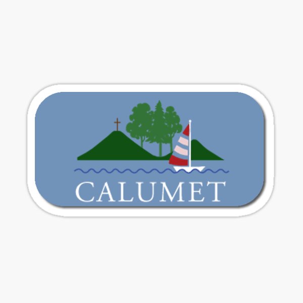 "Camp Calumet" Sticker by EriFairy Redbubble