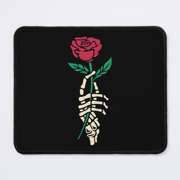 Item preview, Romantic Rose Skeleton Hand Holding Flower by Tobe Fonseca designed and sold by Tobe Fonseca®.