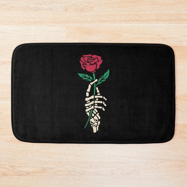 Item preview, Romantic Rose Skeleton Hand Holding Flower by Tobe Fonseca designed and sold by Tobe Fonseca®.