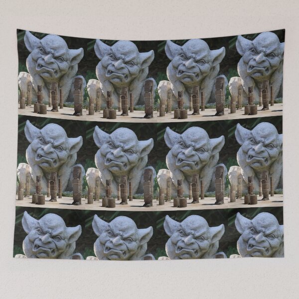 Item preview,  Toltec Temple Ruins In Mexico & Monster designed and sold by CannyGoods.
