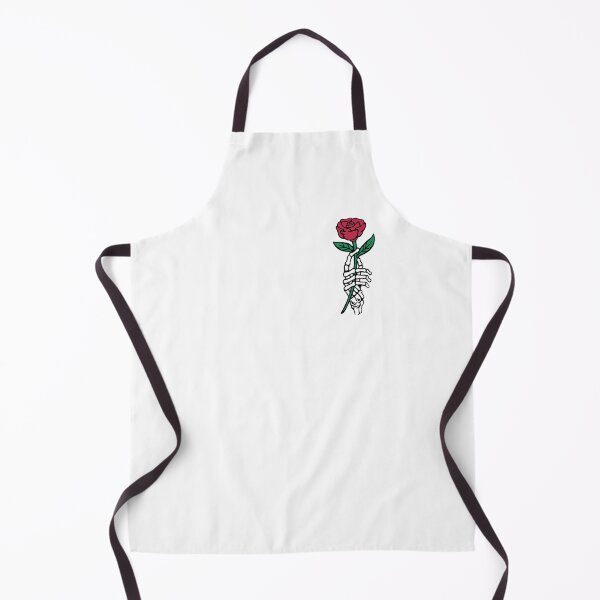 Item preview, Romantic Rose Skeleton Hand Holding Flower White by Tobe Fonseca designed and sold by Tobe Fonseca®.