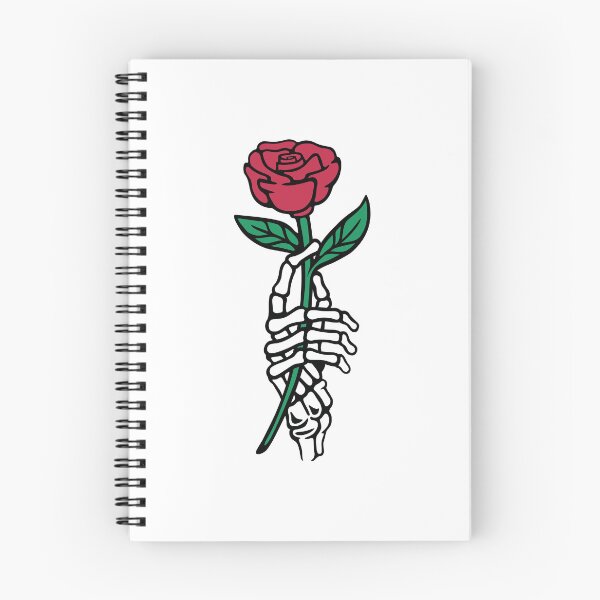 Item preview, Romantic Rose Skeleton Hand Holding Flower White by Tobe Fonseca designed and sold by Tobe Fonseca®.