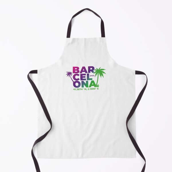 Item preview, Colorful Barcelona, gradient lettering Spain, Coordinates. designed and sold by grafik.