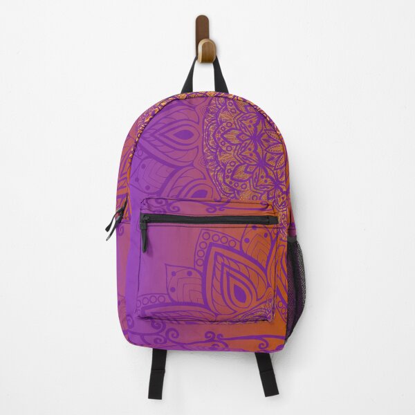 Item preview, Vintage Mandala / Faded Orange and Purple Gradient Mandala Pattern designed and sold by SoccaTamam.