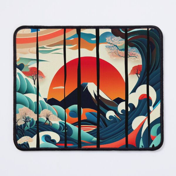 Item preview, Mount Fuji Japan Art designed and sold by vladocar.