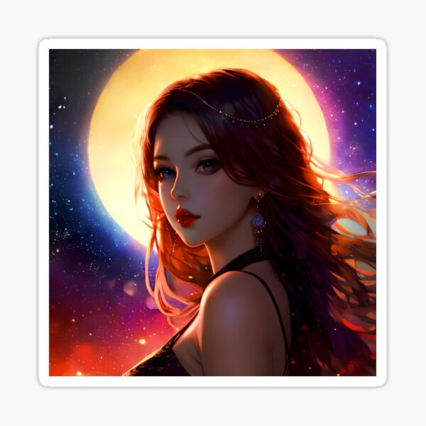 Princesse des étoiles Sticker