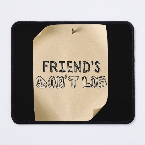 Item preview, STRANGER THINGS, STRANGER THINGS NETFLIX, STRANGERTHINGS eleven friends don't lie quote hyro flask sticker water bottle sticker designed and sold by aquinavortex.