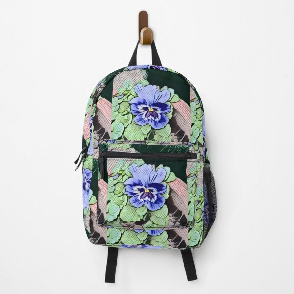 Item preview, Blue Garden Pansy In Pointillism designed and sold by Fearless-Fox.