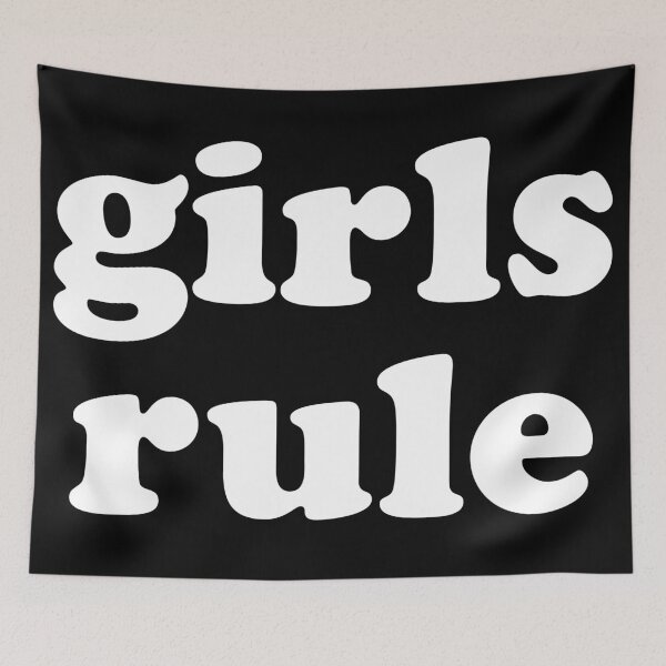 Item preview, girls rule designed and sold by MadEDesigns.