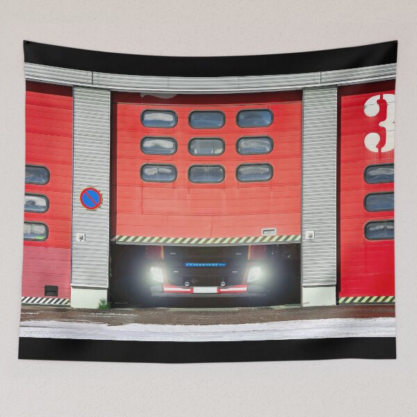 Item preview, Fire Truck Is Ready To Go designed and sold by Taina Sohlman.