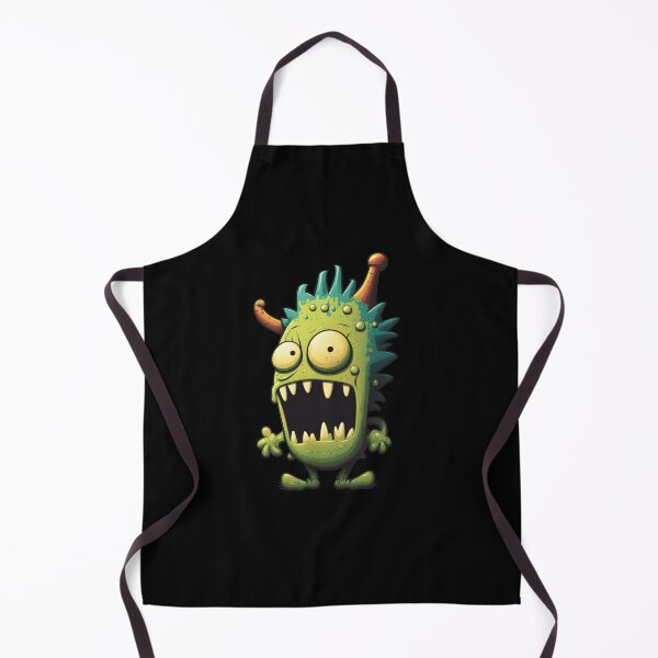 Item preview, Green Cute Little Monster designed and sold by RailoImage.