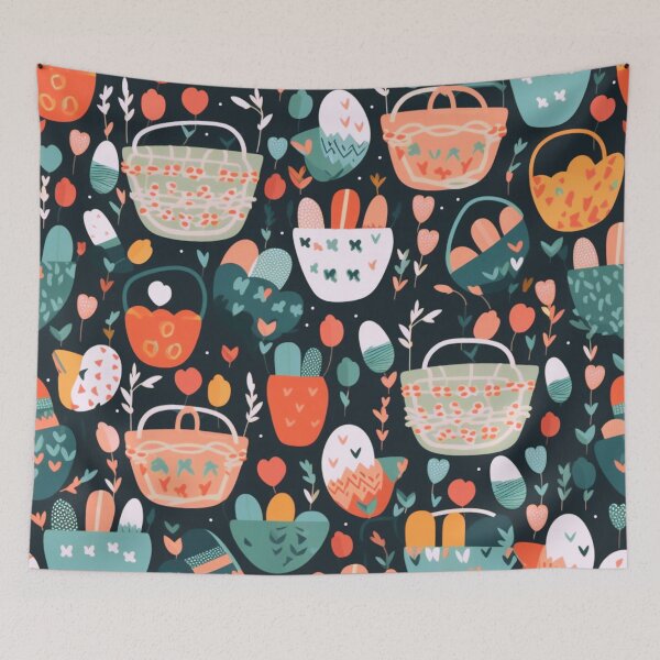 Item preview, Easter Baskets designed and sold by ArtMadeByAI.