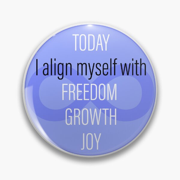 Item preview, Positive Affirmation - Today I align myself ... designed and sold by Totalthrive.