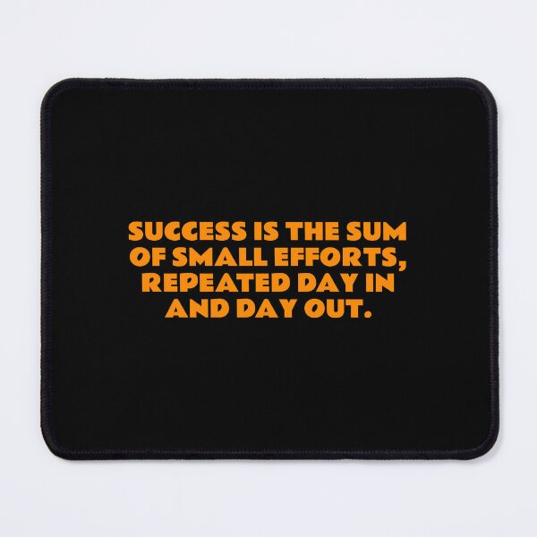 Item preview, Success is the sum of small efforts, repeated day in and day out  designed and sold by Inspirationmotivation.