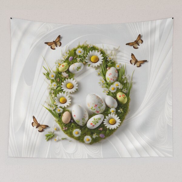 Item preview, Easter decoration with Easter eggs designed and sold by AdamPolak.