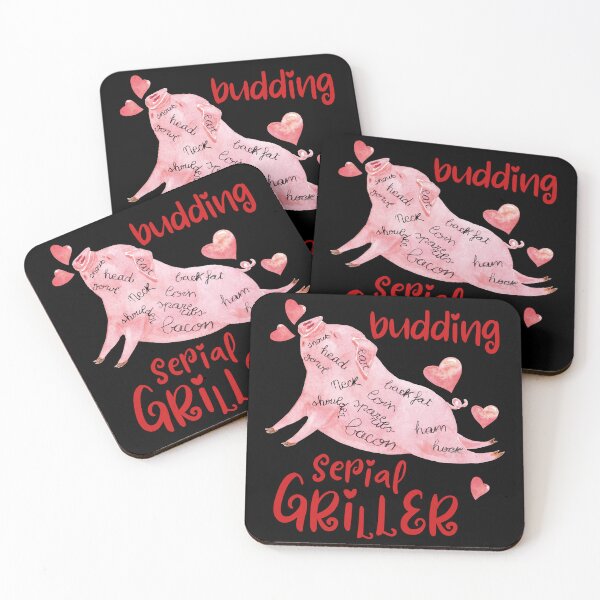 Item preview, Budding serial griller, Barbecue lovers with kids  designed and sold by themoniae.