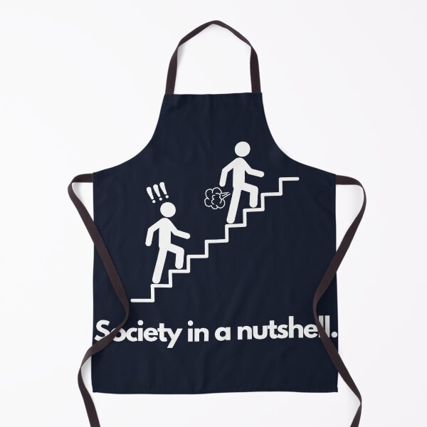 Item preview, Society in a nutshell. Walking up stairs. designed and sold by Expressive Vision.