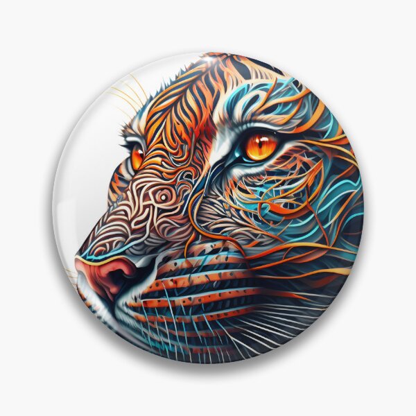 Artikelvorschau, Bengal-Tiger-modernes Design entworfen und verkauft von EarthArtAvencha.
