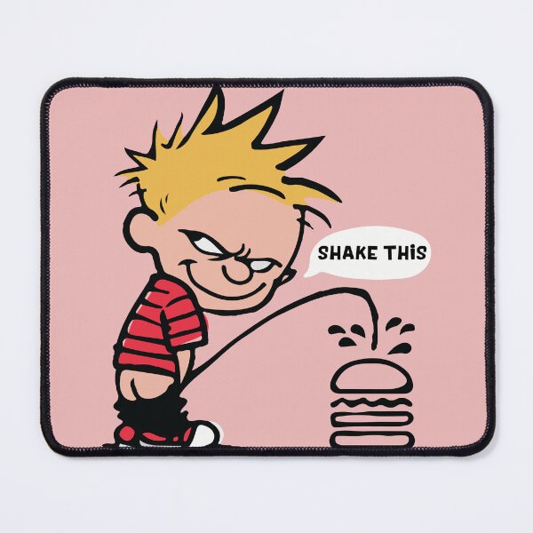 Item preview, Shake This boy peeing on a Burger Funny designed and sold by HichamMissiame.