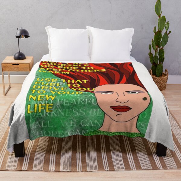 Item preview, Radical Feminist Quote - Don't Set Yourself On Fire To Keep Others Warm Use That Fuel To Drive You To Your New Life designed and sold by LethalPixieDust.