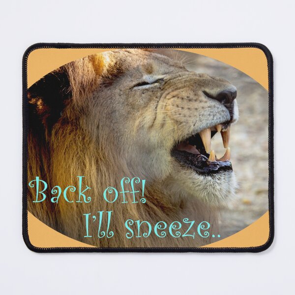 Item preview, Lion sneeze. designed and sold by LoboJC.
