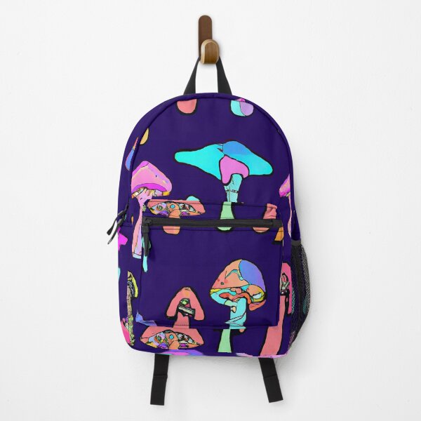 Artikelvorschau, Painted children's drawing colorful mushrooms entworfen und verkauft von HappyTrippy.