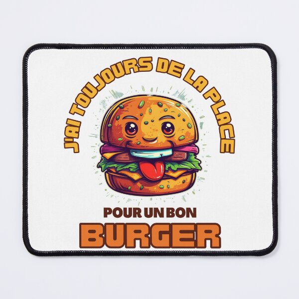 Item preview, Burger, I always have room for a good burger, fun and original design designed and sold by nellylebrun.